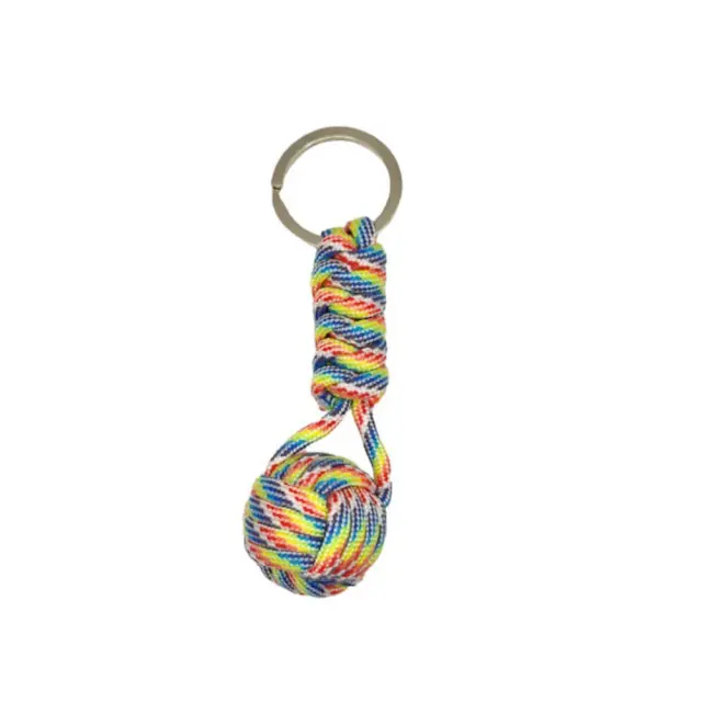 Μπρελόκ Ναυτικός Κόμπος- Rainbow Multicolor