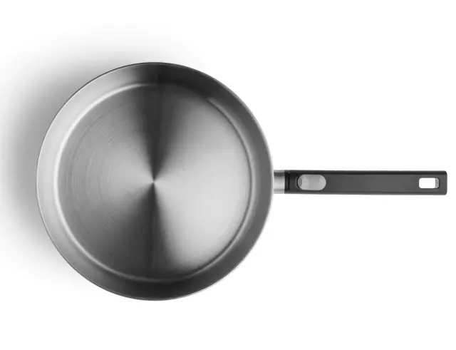 Σωτέζα Woll Logic Steel από ανοξείδωτο ατσάλι, με αποσπώμενη λαβή και διάμετρο 28cm1728LCS 2