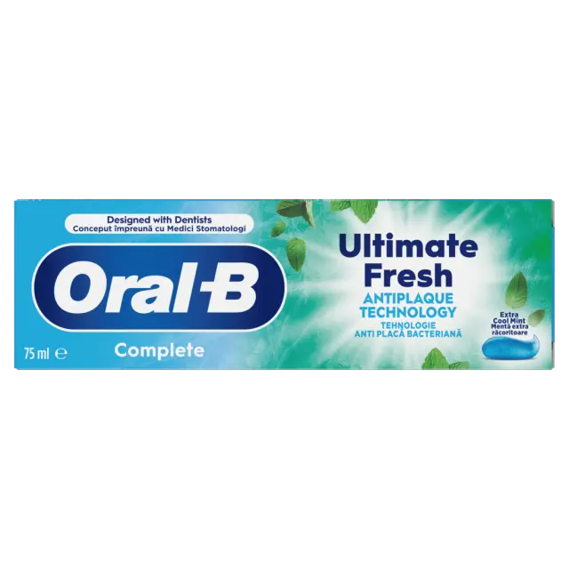 Oral-B Oδοντόκρεμα Complete Ultimate Fresh Απόλυτη Φρεσκάδα 75ml