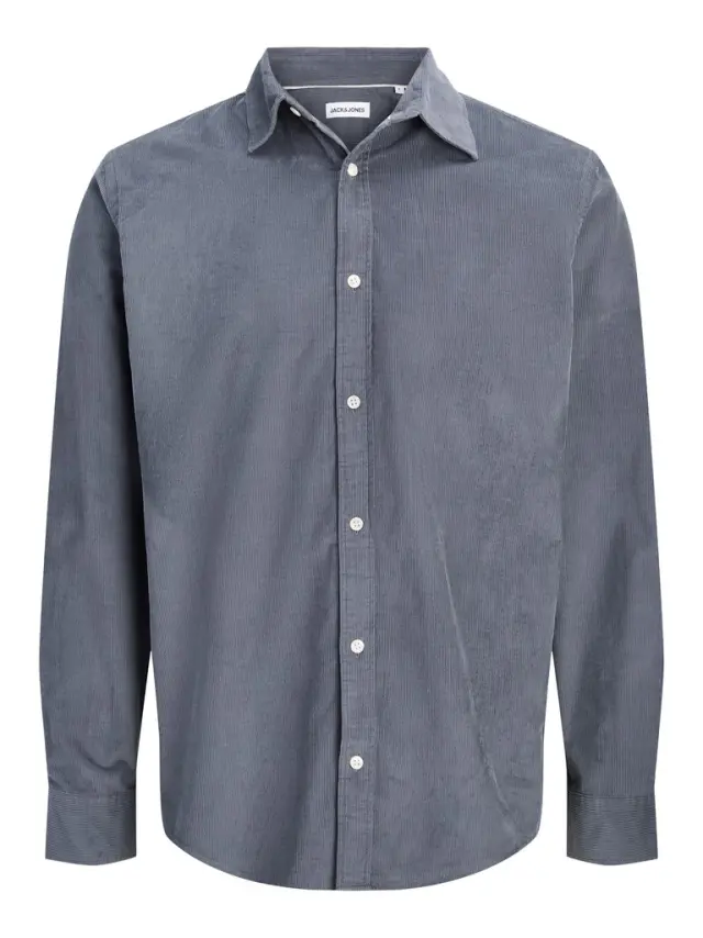 JJEFIELD CORD SHIRT LS SN - Turbulence
