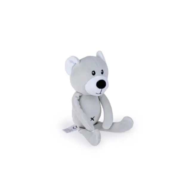 Bali Bazoo Λούτρινο Αρκουδάκι Cuddle Light Grey 82004 2