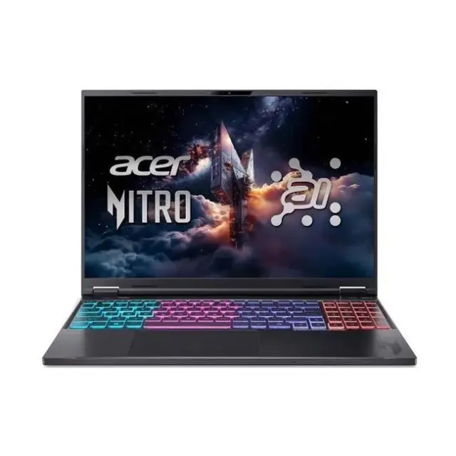 Acer Nitro 16 AI 16" Ryzen AI 9 365/RTX 5070/32GB/1TB SSD/W11 Home US-Layout (NH.QXYEP.003)