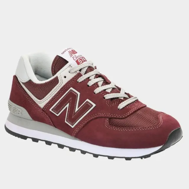 Sneaker New Balance Classics ML574EVM-574 BURGUNDY Μπορντό - 37.5 2