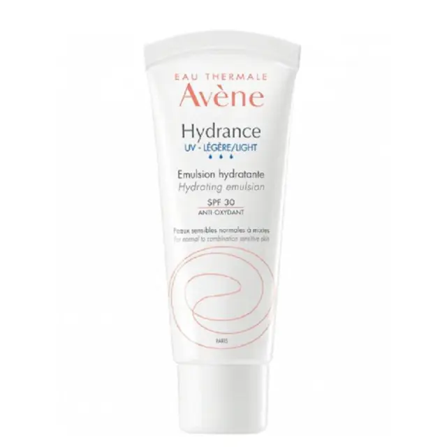 Avene Hydrance UV Light 24ωρο Ενυδατικό Γαλάκτωμα Προσώπου με SPF30 για Κανονικές/Μικτές Επιδερμίδες 40ml