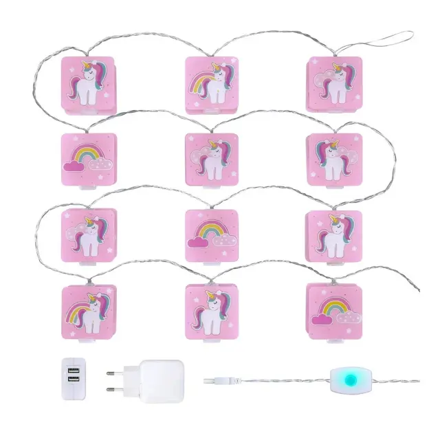 Unicorns γιρλάντα παιδικό φωτιστικό (41595) 3