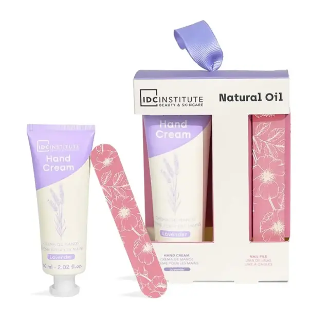 IDC Institute Natural Oil Perfect Manicure Duo Set Σετ Περιποίησης Χεριών με Φυτικά Έλαια