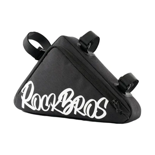 Rockbros G002 Flash Journey Triangle Frame Bike Bag 1.4L Black
