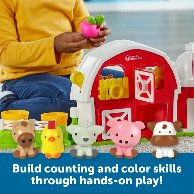Learning Resources Εκπαιδευτικό Σετ Παιχνιδιού Αγρόκτημα Peekaboo Barnyard (18+ μηνών) LER7745 3