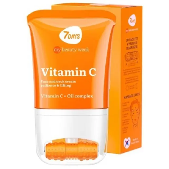 7Days Mb Vitamin C Face & Neck Radiance & Lift Ενυδατική Κρέμα για Πρόσωπο και Λαιμό 80ml 2