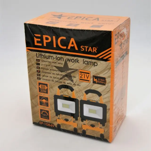 ΕΠΑΝΑΦΟΡΤΙΖΟΜΕΝΟΣ ΠΡΟΒΟΛΕΑΣ 21V EPICA STAR EP-10849