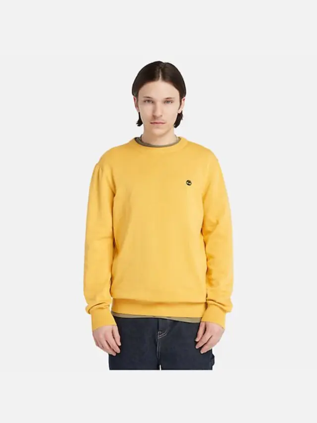 TIMBERLAND YD SWEATER ΑΝΔΡΙΚΟ ΠΟΥΛΟΒΕΡ YELLOW