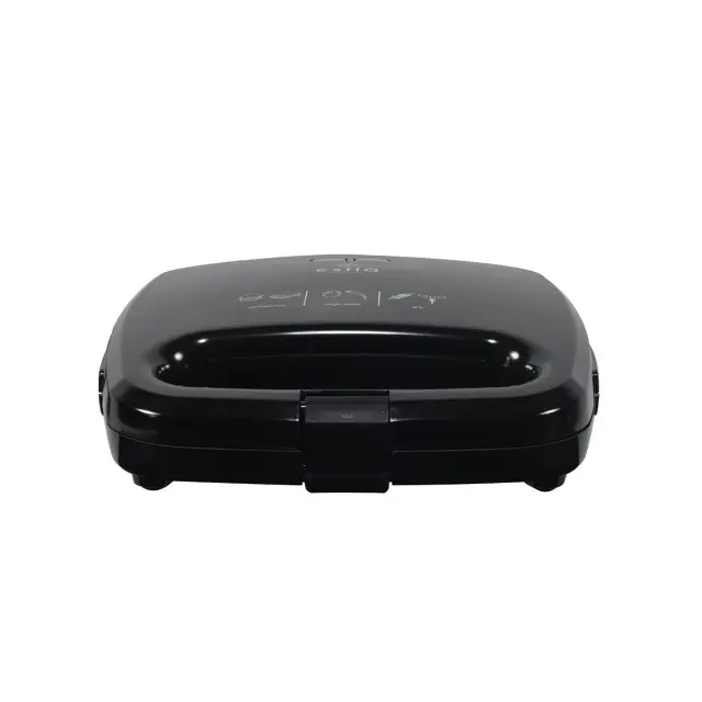 Estia BlackPlus Τοστιέρα για 2 Τοστ 750W Μαύρη 2