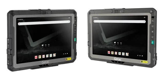 GETAC tablet ZX10-EX, 10.1", 4/64GB, 4G, 9980mAh, IP66/MIL-STD-810H/ATEX/IECEx, Android 13, μαύρο 2