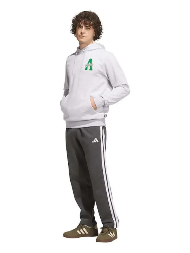 adidas Sportswear Men's Varsity Tailsweep Graphic Hoodie Γκρι KS2183 (adidas Sportswear) - XLarge 3