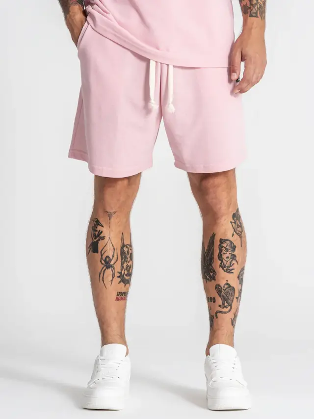 Gianni Kavanagh Ανδρικό TEXTURE Shorts – Light Pink - M