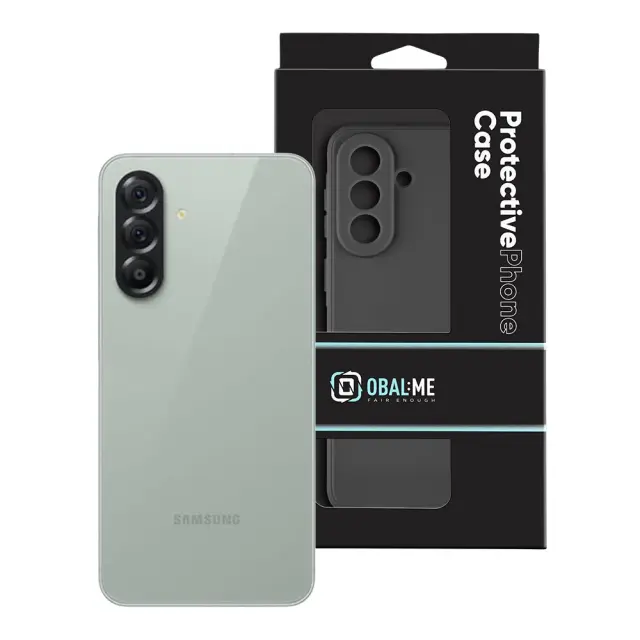 OBAL:ME Matte TPU Cover for Samsung Galaxy A57 5G Black 3