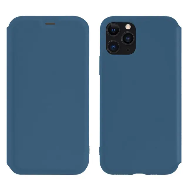 Θήκη Hoco Colorful Series Liquid Silicon για Apple iPhone 11 Pro Μπλε