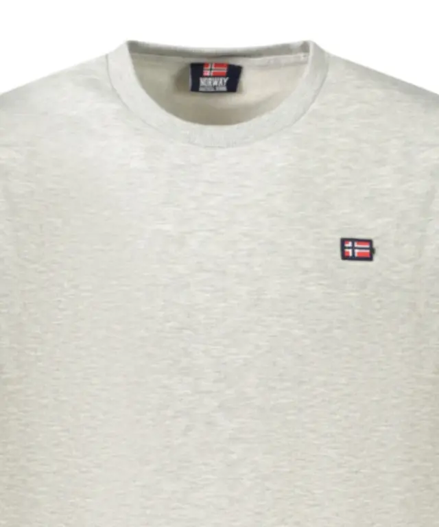 Norway Nautical School - Ανδρική Μπλούζα Φούτερ 859453-GREY Γκρι 3