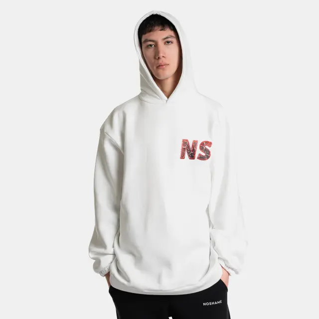 Noshame® Σετ Φόρμα & Φούτερ Λευκό - Μαύρο - 752501 - XL 3