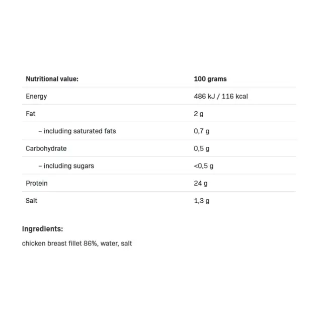 ALLNUTRITION Fitmeal Chicken Breast In Its Own Sauce 2