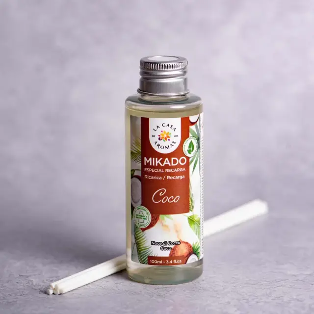 La Casa de Los Aromas Mikado Coco Αρωματικός Διαχυτήρας με Στικ 100ml