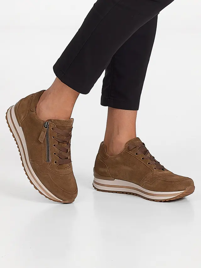 Gabor Sneakers Γυναικείο δέρμα suede Καφέ GAB/76528 34-FARRO 2