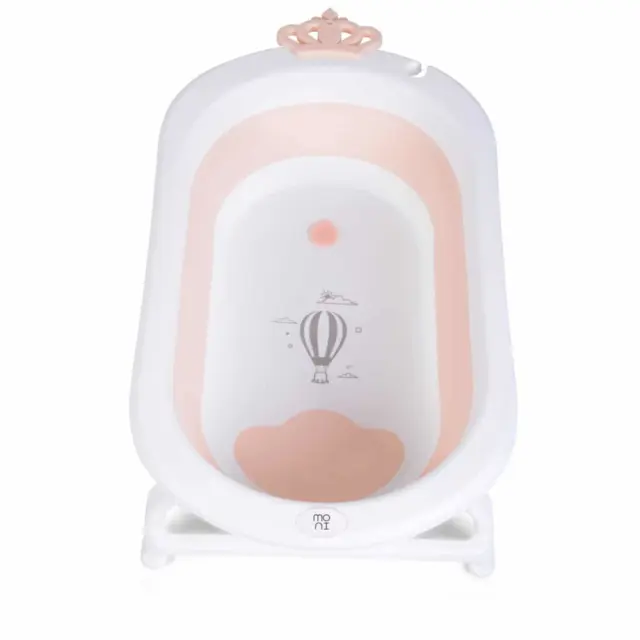 Μπανιέρα Πτυσσόμενη για Μωρά Siren Cangaroo Pink 3800146267322 3