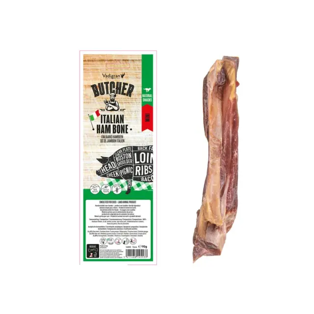 Vadigran Butcher Natural Ιταλικό Οστό Ζαμπόν Mini 12cm 90gr