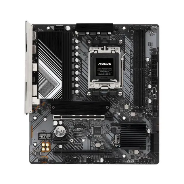ASRock Motherboard B650M-HDV/M.2 AM5 Black (90-MXBLA0-A0UAYZ) 2