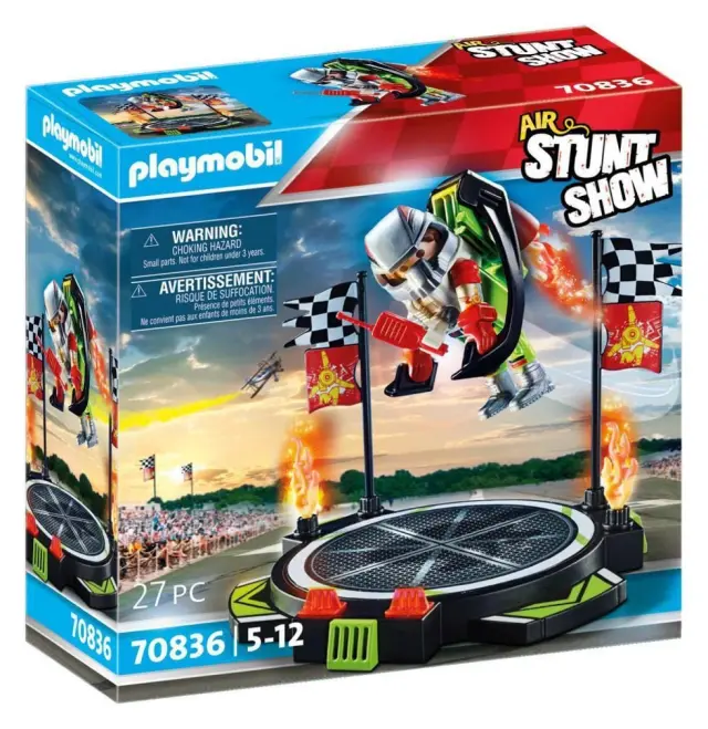 Playmobil Air Stunt Show Πτήση με Jetpack (70836)