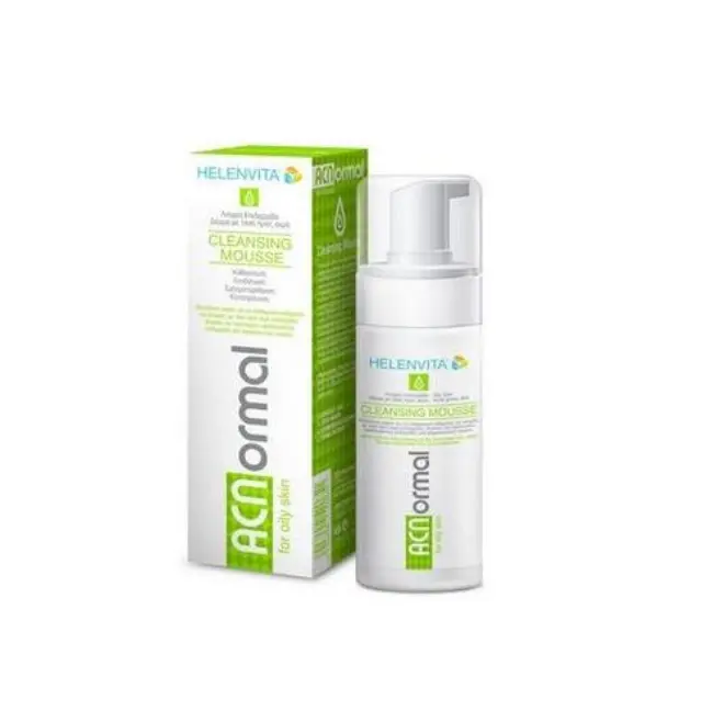 HELENVITA Acnormal Cleansing Mousse Καθαριστικό Προσώπου σε Μορφή Αφρού για την Λιπαρή, με Τάση Προς Ακμή Επιδερμίδα 150ml