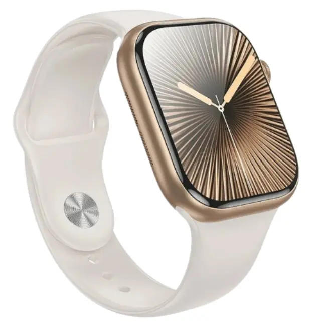 Hoco Smartwatch Bluetooth 2 ιντσών με λειτουργία κλήσεων και καρδιακού ρυθμού Χρυσό Y30