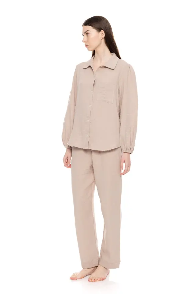 W1697 - Skin - PYJAMA BUTTONED ELEGANT 2