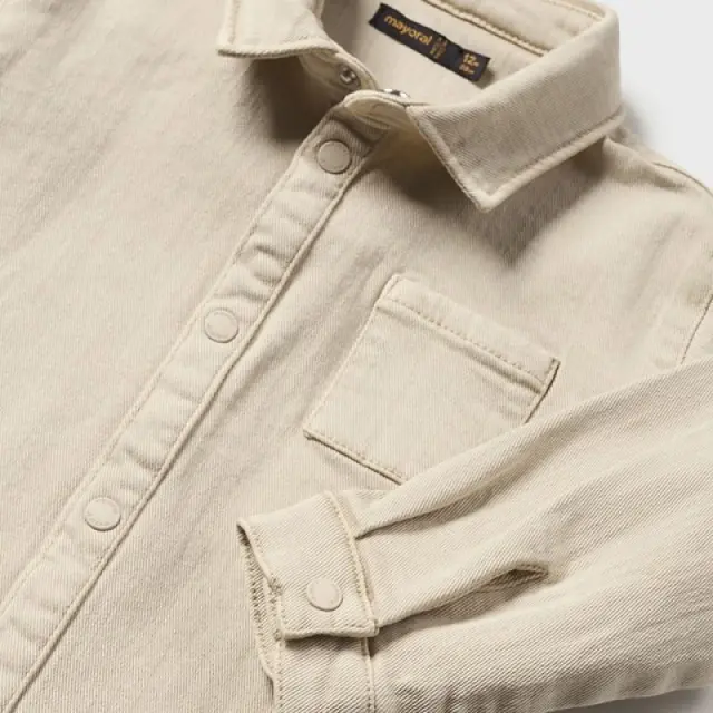 Baby 6 μηνών έως 4 ετών Πουκάμισο Better Cotton πέτρα 2