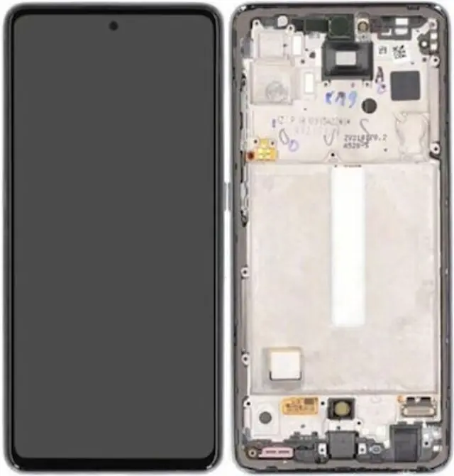 Οθόνη Oled με Μηχανισμό Αφής και Πλαίσιο για Galaxy A52s (Μαύρο)