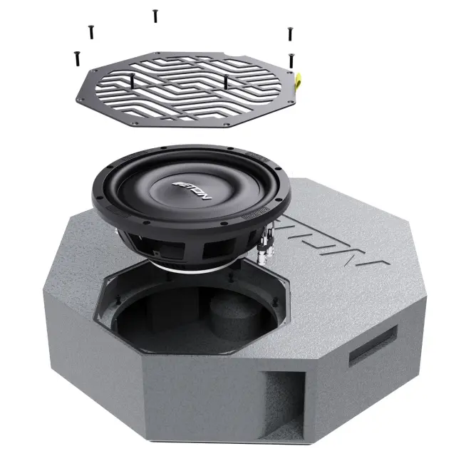 Eton-RES10AR 25cm active subwoofer for the spare wheel well 2