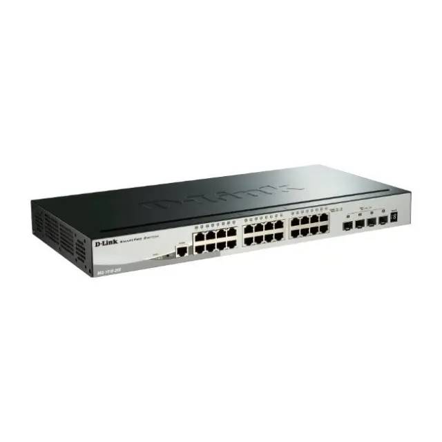 D-Link Managed Switch L2 DGS 1510-28X 24-Port Gigabit 4-Port SFP Black (DGS-1510-28X/E)