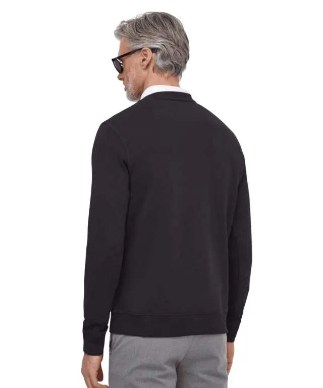 Hugo Boss - Ανδρικό Φούτερ Westart Cotton Terry 50509323-001 Μαύρο 3