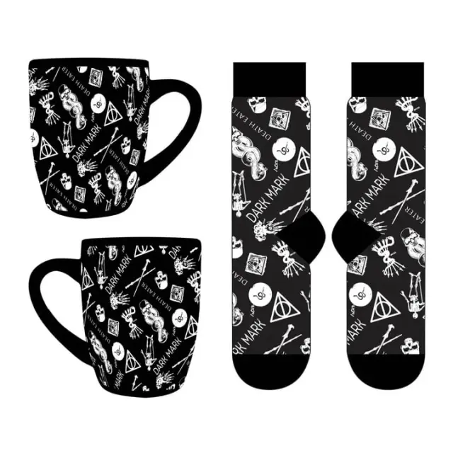 Σετ Κούπα κεραμική + Κάλτσες HARRY POTTER Dark Mark Mug 315ml + Socks 36-41 GP86940