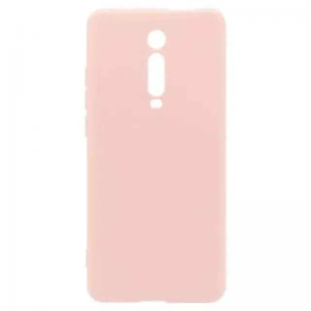 Θήκη Liquid Silicon inos Xiaomi Mi 9T/ Mi 9T Pro L-Cover Σομόν N53994 3