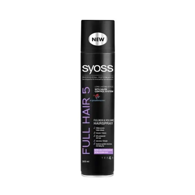 Syoss Hair Spray Full Hair 5 Λακ Για Πυκνότητα και Όγκο 400ml