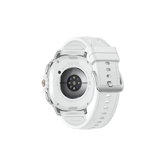 Samsung Galaxy Watch8 Classic Stainless Steel 46mm Αδιάβροχο με Παλμογράφο (Λευκό) 3