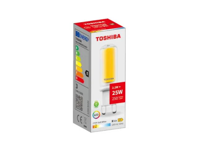 Toshiba LED Filament G9 2.2W 2700K (DELS-G9W42P2CCAE21)