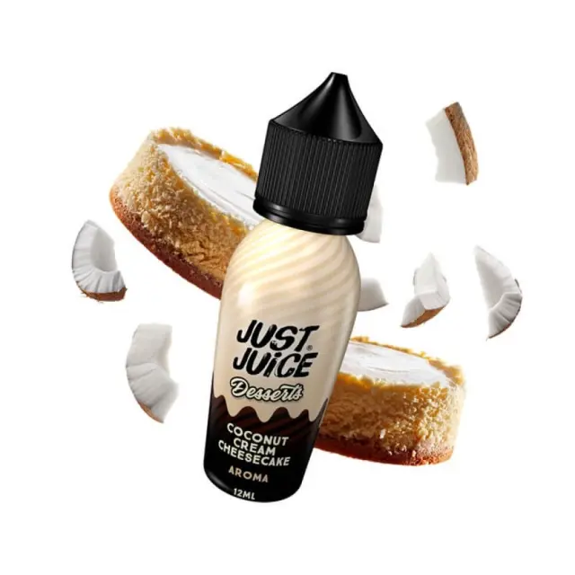 Just Juice Desserts Coconut Cream Cheesecake Flavour Shot 12ml/60ml 2