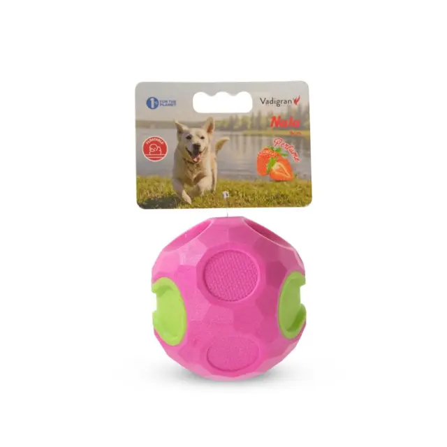Vadigran Παιχνίδι Καουτσούκ TPR Μπάλα Ροζ 9cm 110gr 3