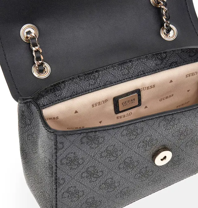 Τσάντα Guess Izzy Convertible HWSG8654190 Γκρι 3