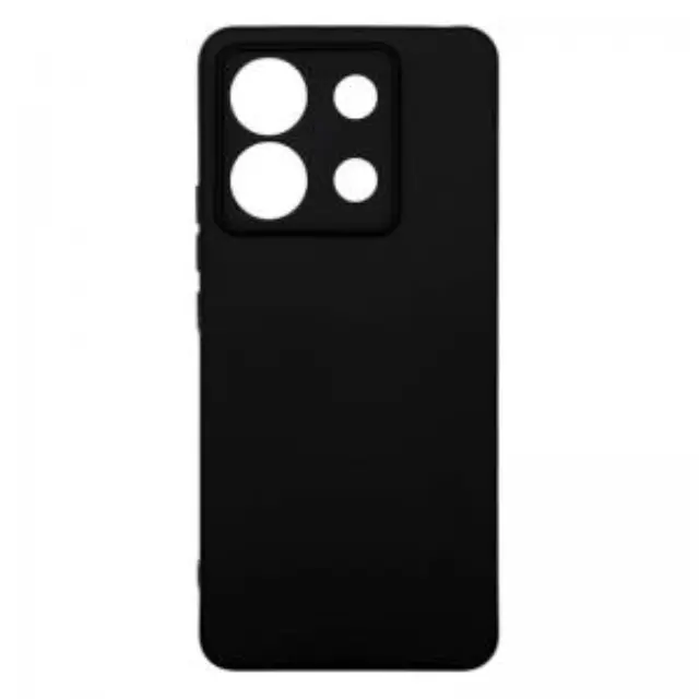 Θήκη Liquid Silicon inos Xiaomi Poco X6 5G/ Redmi Note 13 Pro 5G L-Cover Μαύρο N64909 3