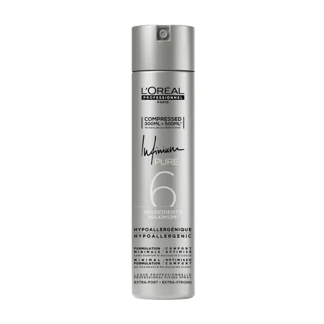 L'Oreal Infinium Fragrance Free Extreme Λακ Μαλλιών Πολύ Δυνατό Κράτημα 300ml