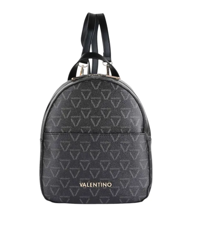 Valentino Bags - Γυναικεία Τσάντα Πλάτης Lady Re VBS8GT20-395 Μαύρο/Γκρι