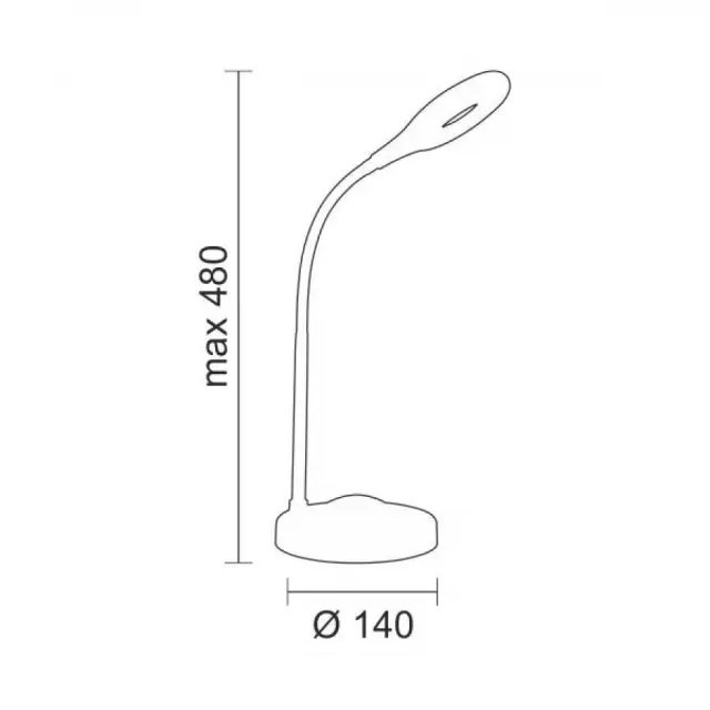 ΠΟΡΤΑΤΙΦ ΓΡΑΦΕΙΟΥ LED 5W 4000/6000K 2